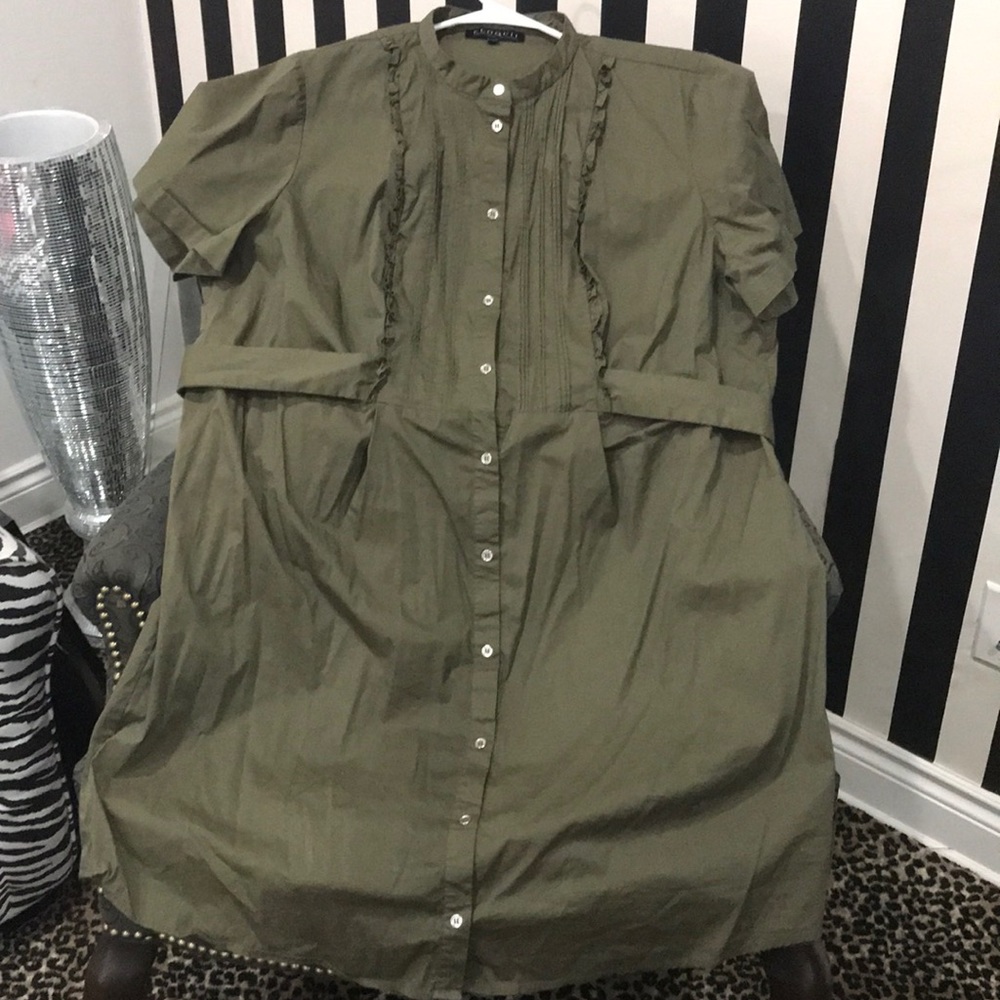 Eloquii Military style dress